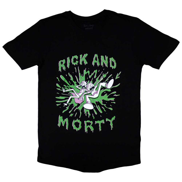 Rick & Morty - Green Splat [T-Shirt]