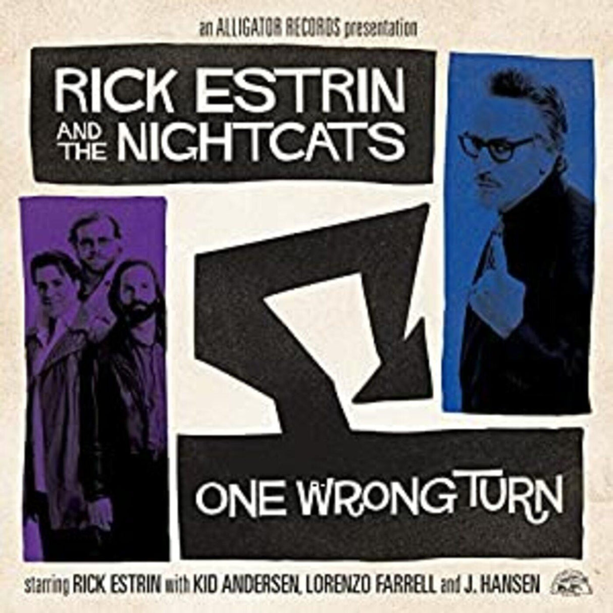 Rick & The Nightcats Estrin - One Wrong Turn [CD]