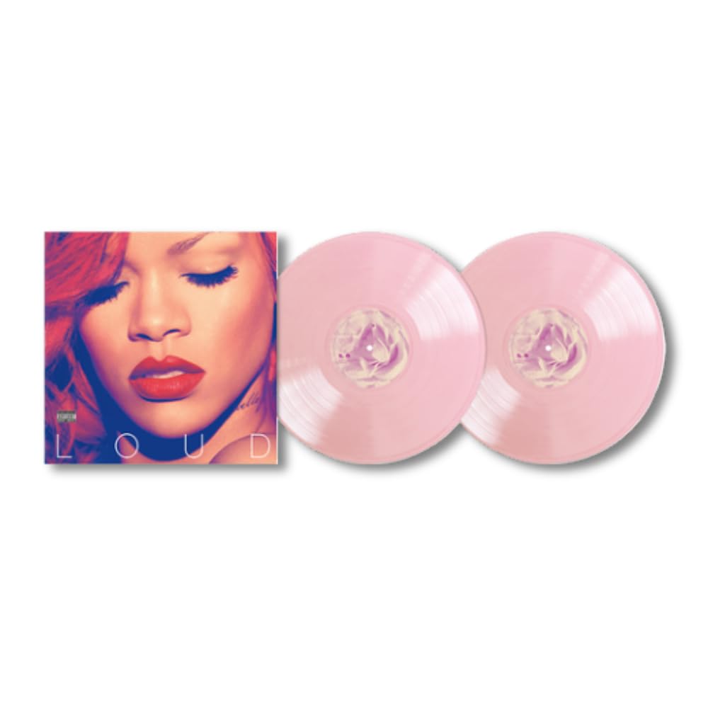 Rihanna - Loud [Contenido explícito] (Edición limitada, vinilo color rosa bebé) (2 LP) [Vinilo]
