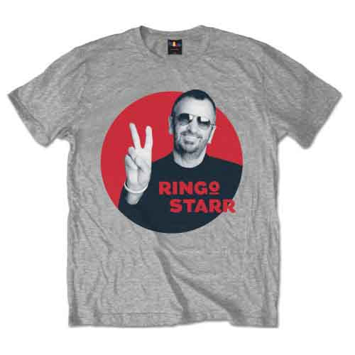 Ringo Starr - Peace Red Circle [T-Shirt]