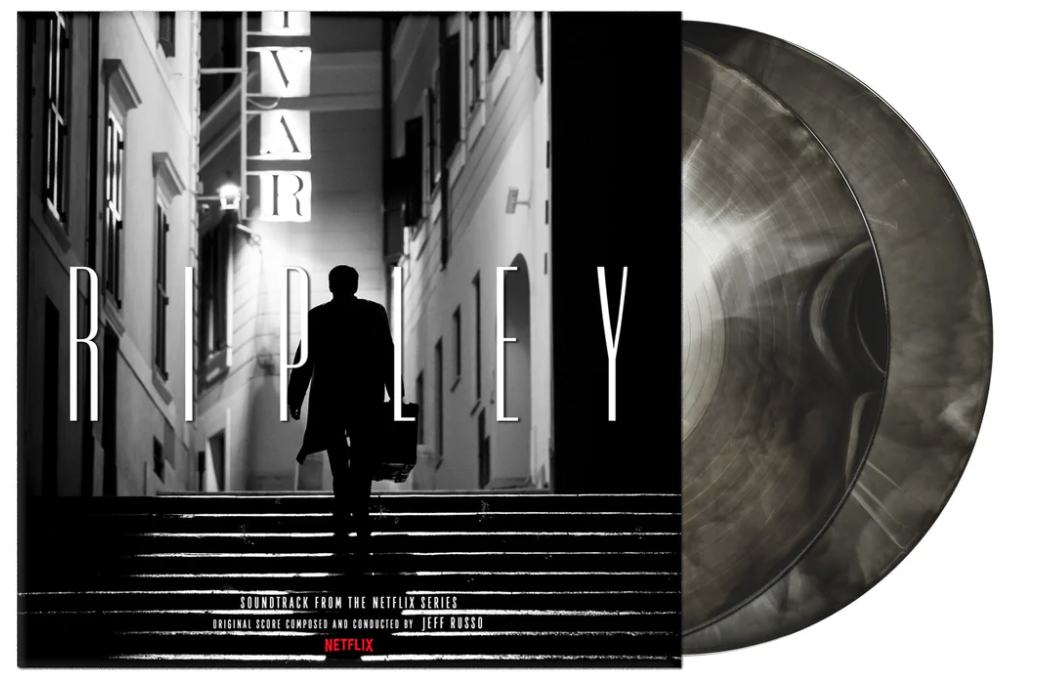 Jeff Russo RIPLEY Original Netflix Series Soundtrack Music [2LP Black/Clear Swirled] *Pre-Order* Vinyl