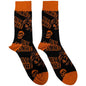 Skull Face Orange [Socks]