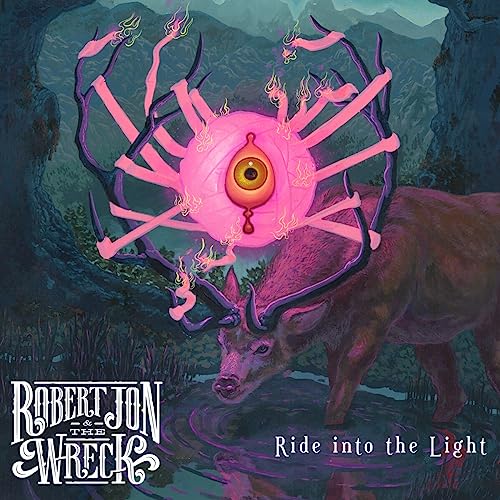 Robert Jon &amp; The Wreck - Ride Into The Light [LP de vinilo con remolino rojo y amarillo]
