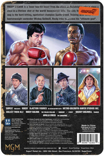 Rocky - Super7 - Rocky I - ReAction Wv3 - Rocky Balboa (Italian Stallion) (Collectible, Figure, Action Figure) [Action Figure]