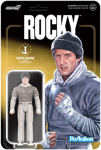 Super7 - Rocky - ReAction Wave 2 - Rocky (Workout) (Collectible, Figure, Action Figure) [Action Figure]
