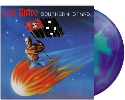 Rose Tattoo - Southern Stars (140G) [Turquoise & Blue Swirl Vinyl] [Vinyl]