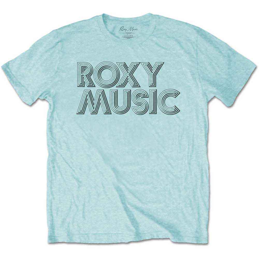 Roxy Music - Camiseta con el logotipo de la discoteca