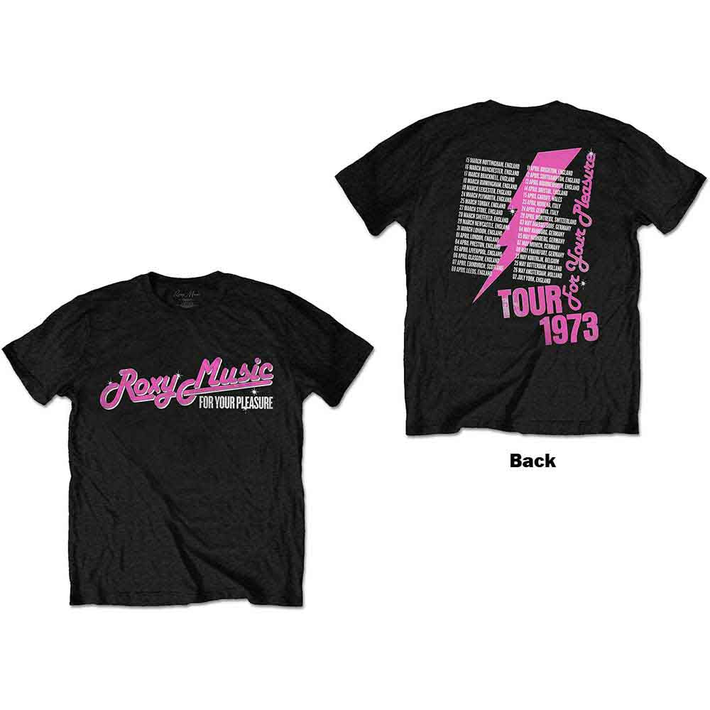 Roxy Music - Gira For Your Pleasure [Camiseta]