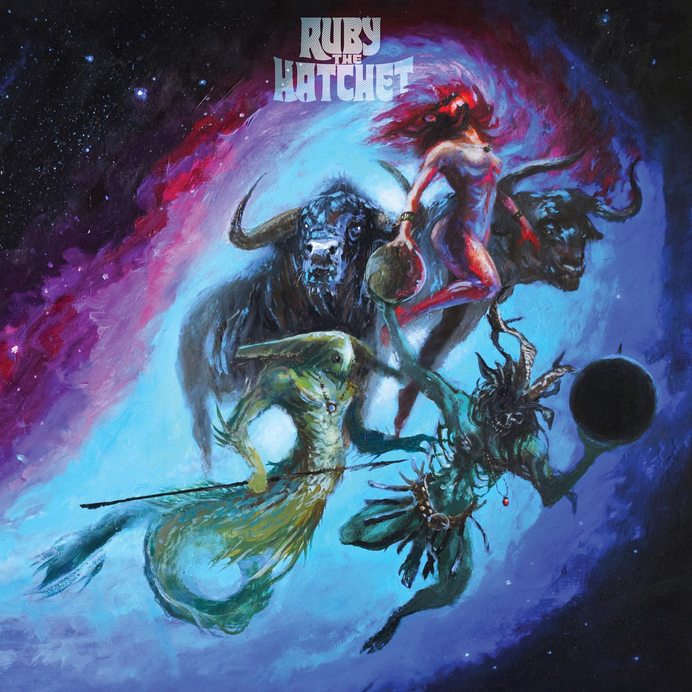 Ruby The Hatchet - Planetary Space Child (MARBLED GOLD VINYL) [Vinyl] - Paladin Vinyl