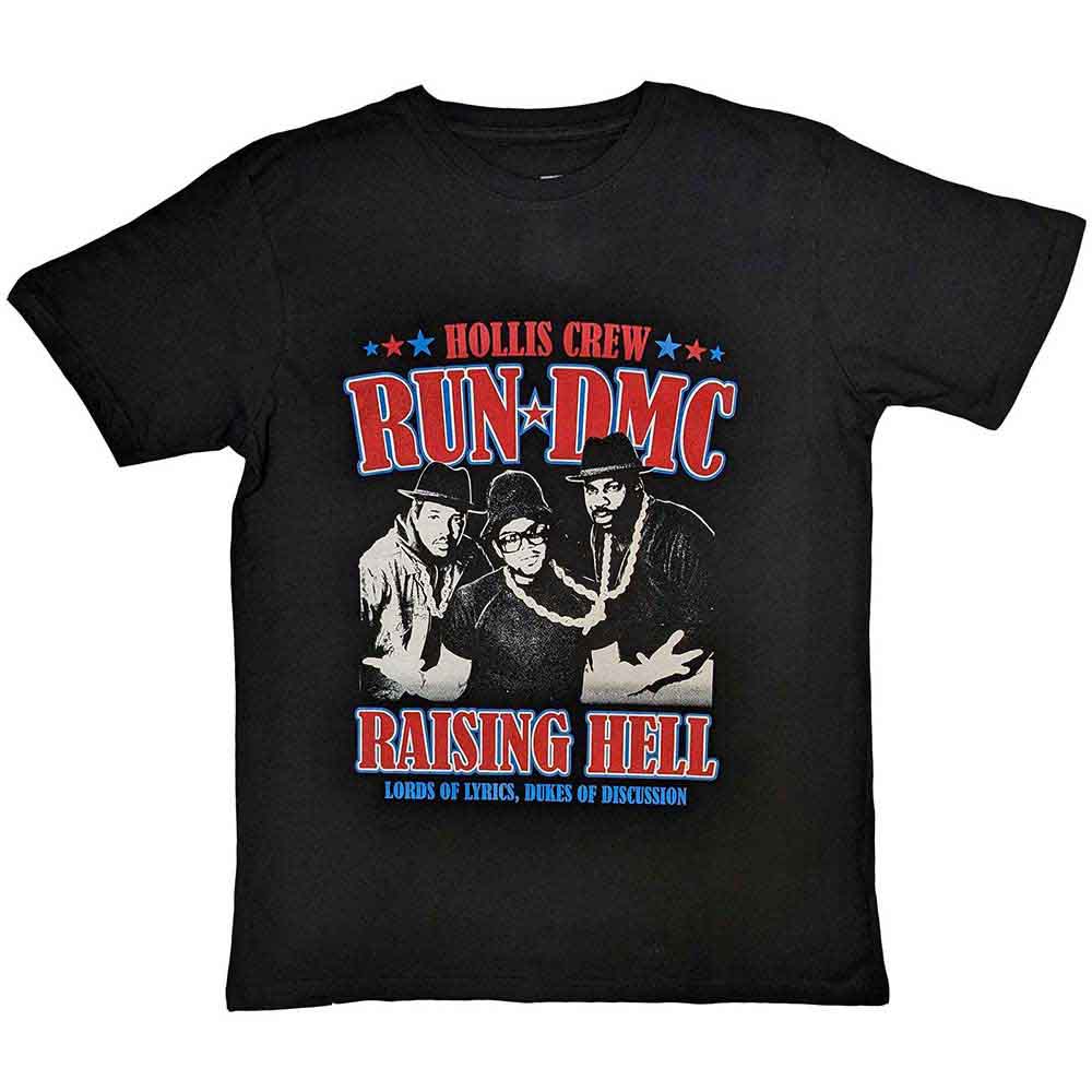 Run Dmc - Camiseta de la banda sonora americana Raising Hell