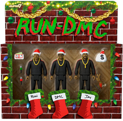 Super7 - Run DMC - ReAction Figures Wave 2 - Holiday 3 Pack (Collectible, Figure, Action Figure) [Action Figure]