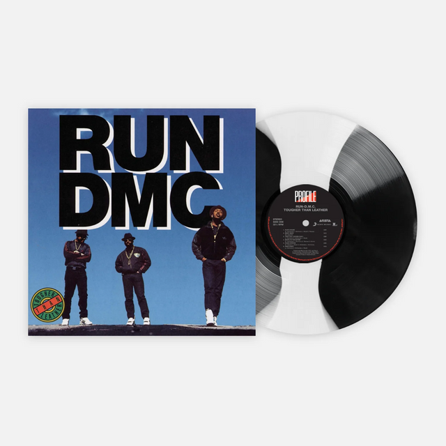 RUN-DMC - Tougher Than Leather (Limited Edition, Black & White Stripe Colored Vinyl) [Vinyl]