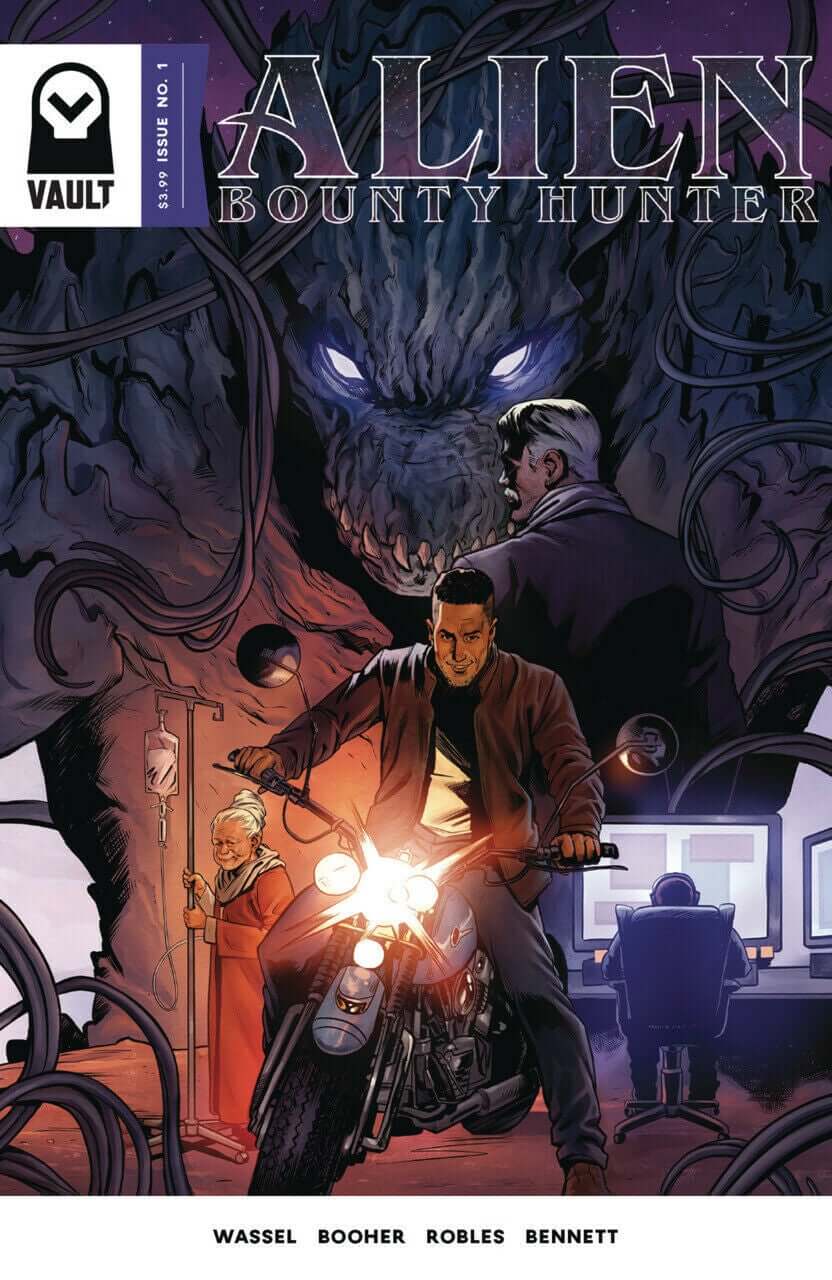 Alien Bounty Hunter #1 Vault 2017 1st Print Nick Robles David Booher