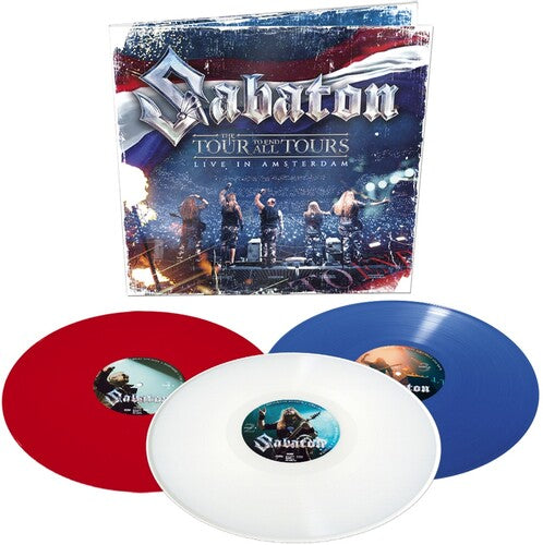 Sabaton - The Tour to End All Tours: Live in Amsterdam (Colored Vinyl, Red, White, Blue, Gatefold LP Jacket) (3 Lp) [Vinyl]