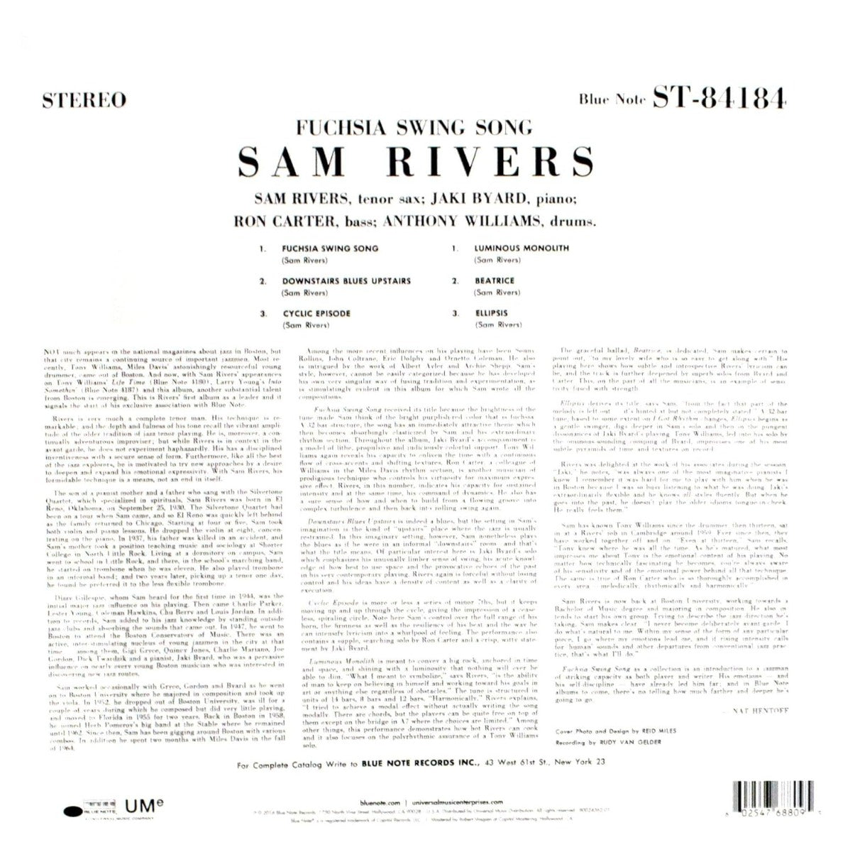 Fuchsia Swing Song [Vinyl]