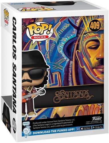 Santana - FUNKO POP! Rocks: Carlos Santana (Vinyl Figure) [Action Figure]