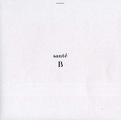 SANTE & RE.YOU - B [Vinyl]