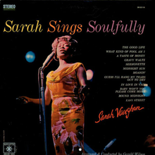 Sarah Vaughan - Sarah 深情歌唱 [黑胶唱片]