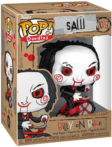 Funko POP! Movies: Saw: Billy on Bike (Doodles) (Vinyl Figure, Collectible) [Action Figure]