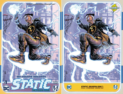 Static Season One #1 (Of 6) Tyler Kirkham Basketball Trading Card Variant (06/23/2021) Dc
