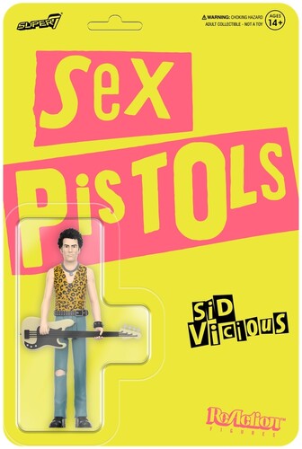 Super7 - Sex Pistols ReAction Wave 1 - Sid Vicious (Collectible, Figure, Action Figure) [Action Figure]