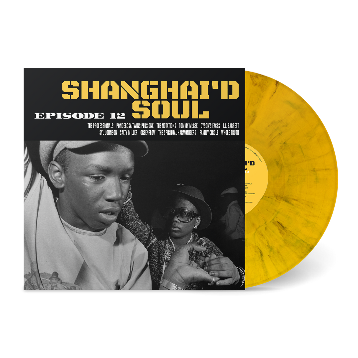 Varios artistas - Shanghai'd Soul Episodio 12 (salpicaduras de amarillo opaco y negro) [Vinilo]