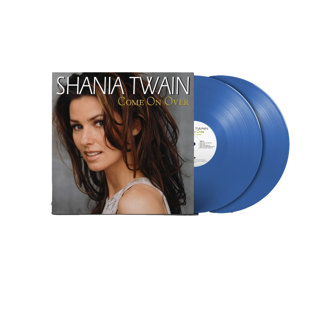 Shania Twain - Come on Over: Edición Diamante del 25.º Aniversario (Edición Limitada, Vinilo Azul) [Importación] (2 Lp's) [Vinilo]