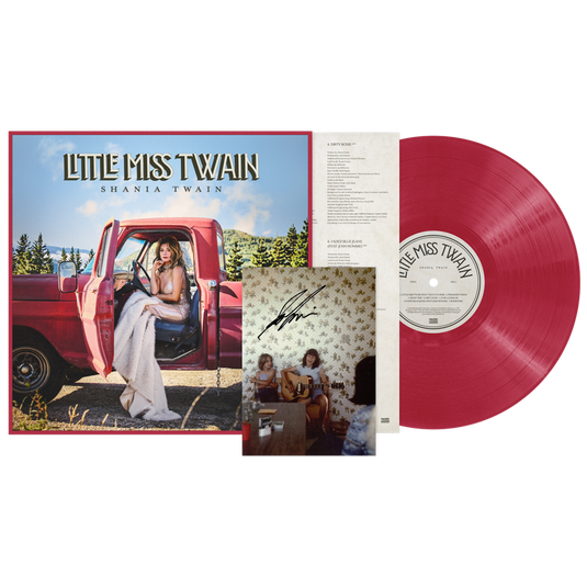 Shania Twain - Little Miss Twain (Limited Indie Exclusive) [Rosie Red LP] [Signed Insert] [Vinyl]