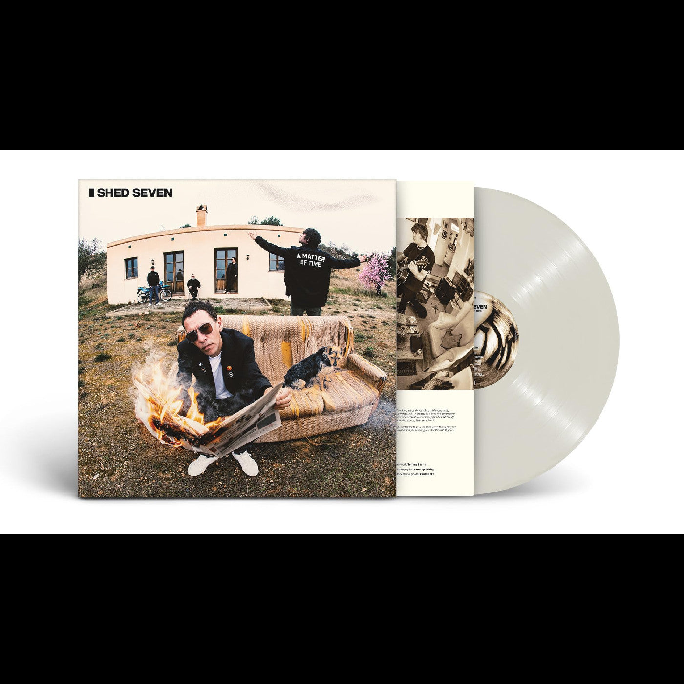 Shed Seven - A Matter Of Time (White Vinyl) [Vinyl]