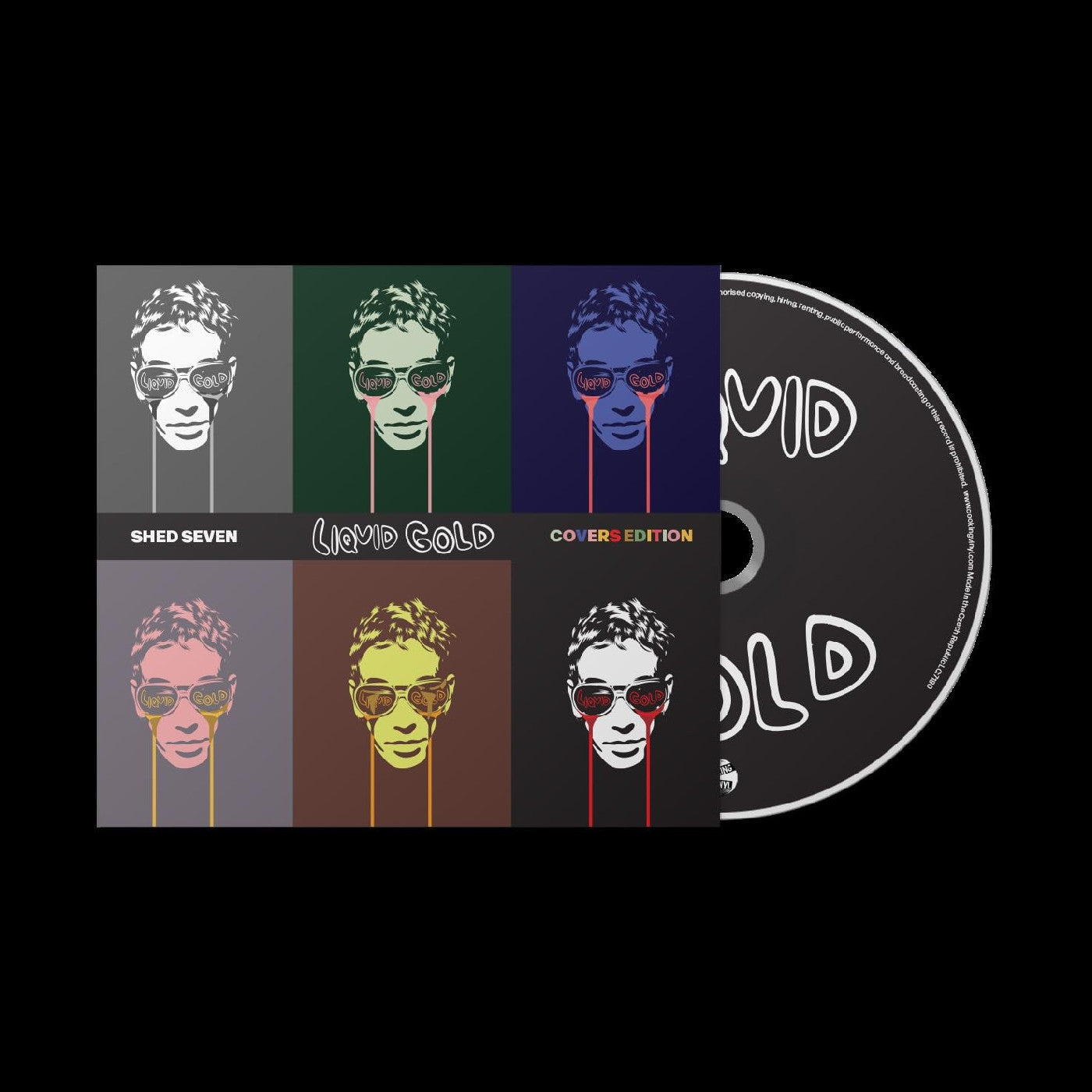 Shed Seven - Liquid Gold (Covers Edition) [CD]