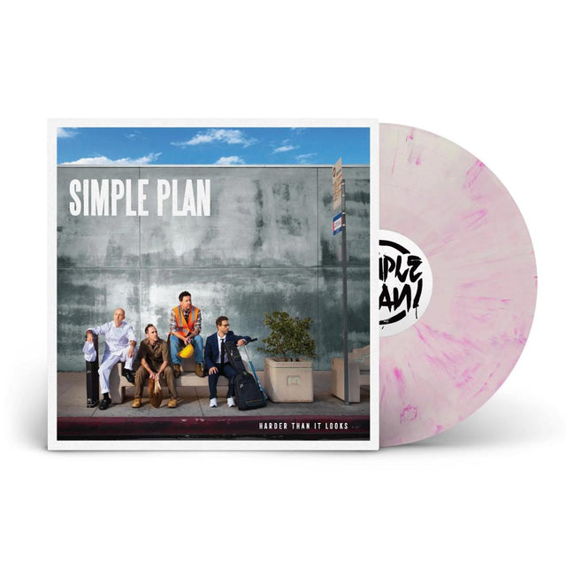 Simple Plan - Harder Than It Looks (Indie Exclusive, Colored Vinyl, Pink Marble) [Vinyl]