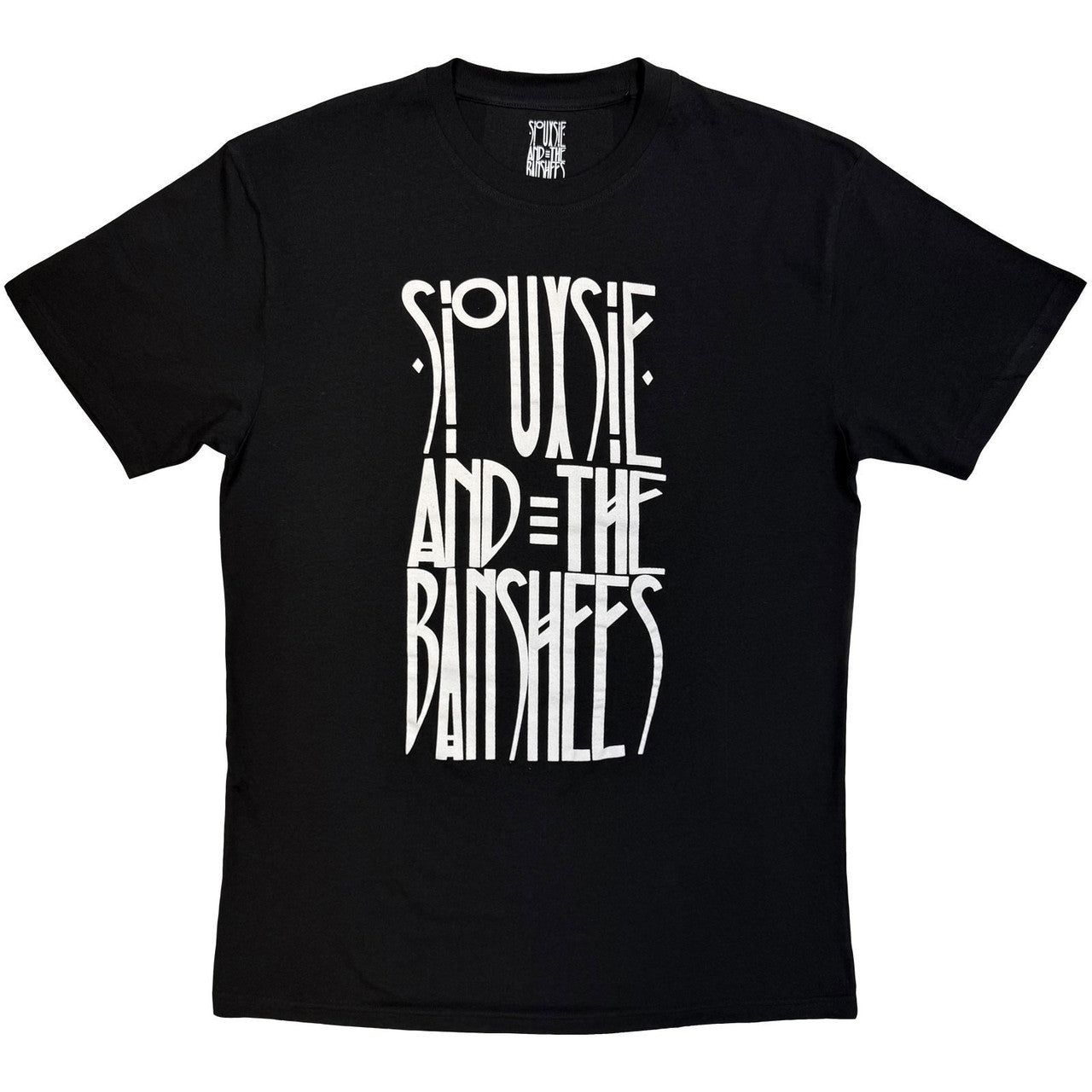 Siouxsie & The Banshees - Logo Mono Unisex T-Shirt (Black) [Apparel]