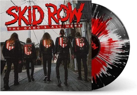 Skid Row - The Gang's All Here (Exclusiva independiente, edición limitada, salpicadura negra, roja y blanca) [Vinilo]