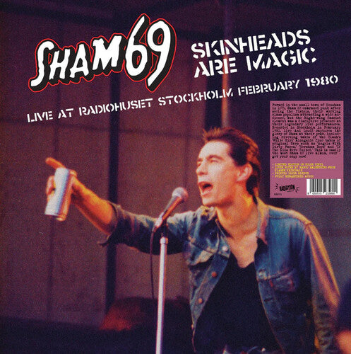 Sham 69 - Skinheads Are Magic: Live In Stockholm 02/02/1980 [RSD 04/26/24 Red Marble] [Vinyl]