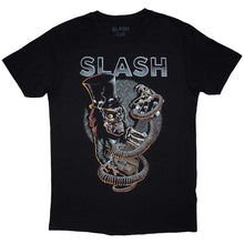 Slash Skull Guitar Snake [T-Shirt]
