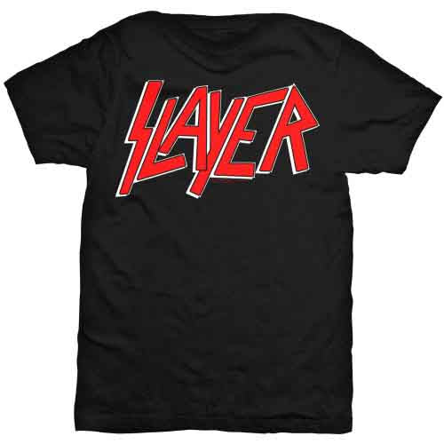 SLAYER - Camiseta con el logotipo clásico