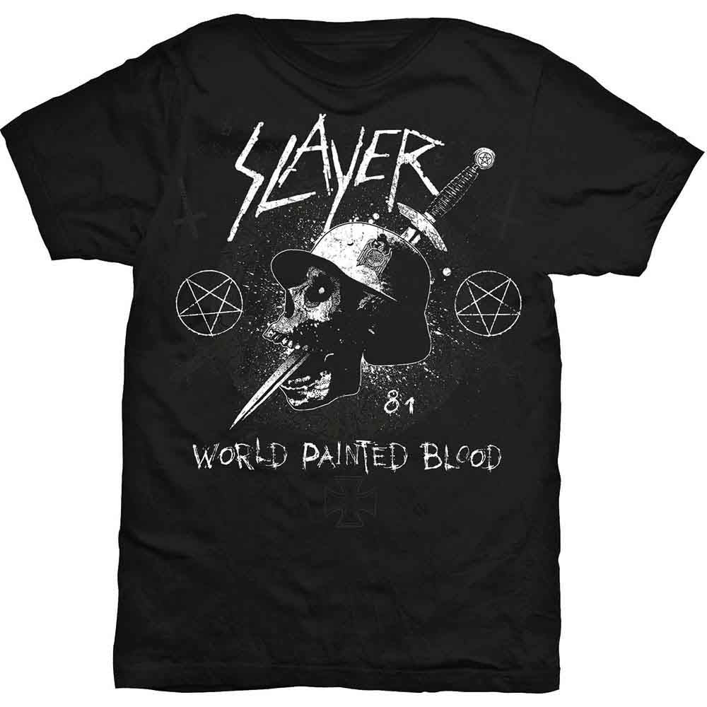 SLAYER - Camiseta con calavera de daga