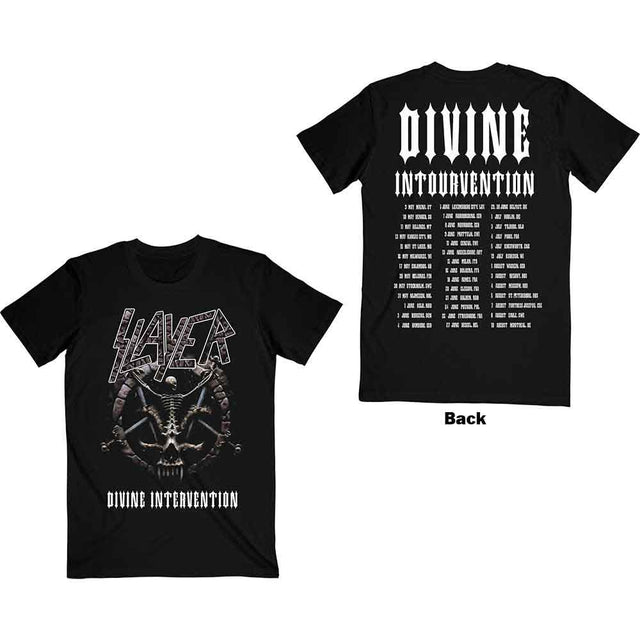 SLAYER Divine Intervention 2014 Dates [T-Shirt]