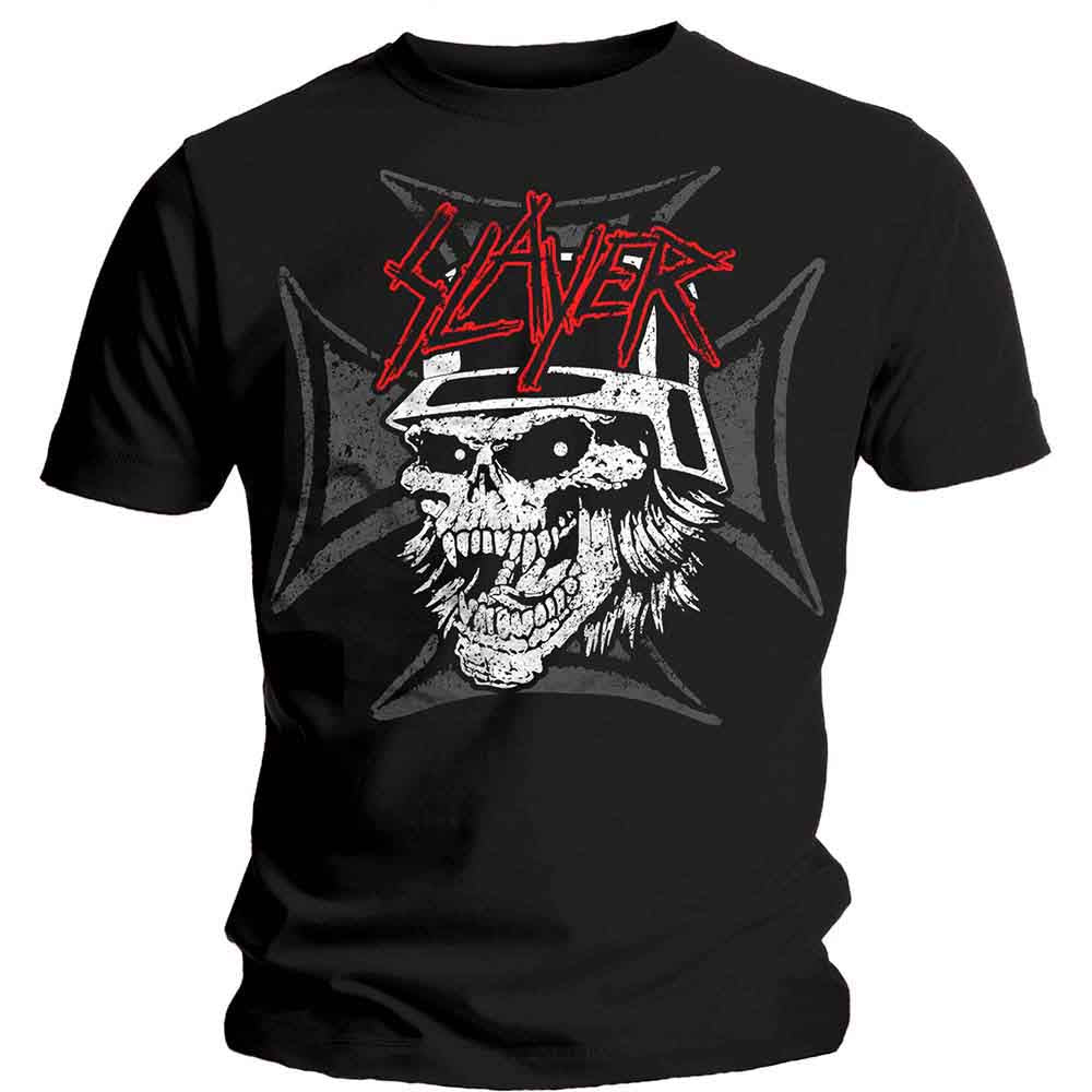 SLAYER - Camiseta con calavera gráfica