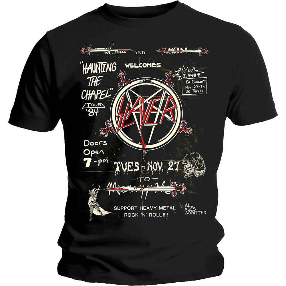 SLAYER - Haunting 84 Flier [T-Shirt]