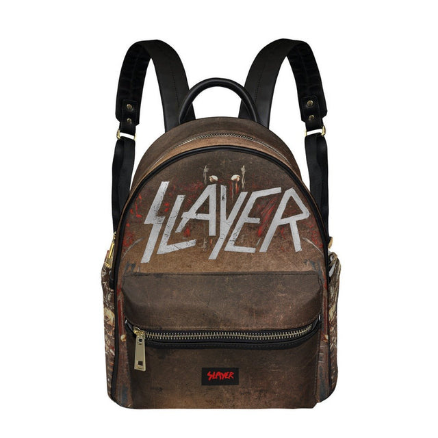 Slayer - Gradient Logo Backpack- Vegan Leather