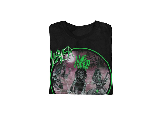 Slayer Neon Green Undead T-Shirt