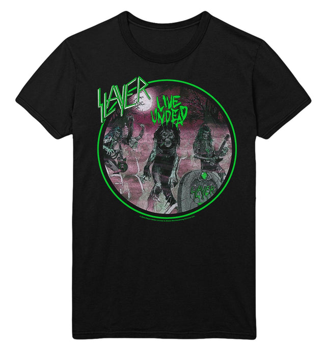 Slayer Neon Green Undead T-Shirt