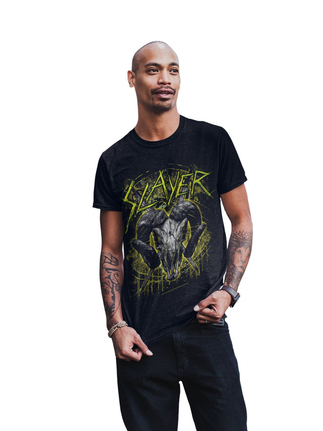 Slayer Ram Horns T-Shirt