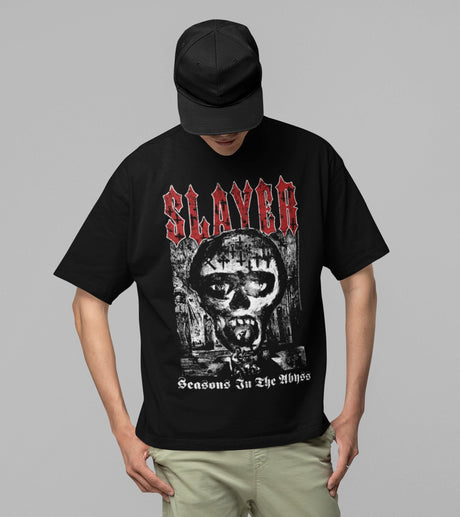 Slayer Seasons in the Abyss Jumbo Print T-shirt