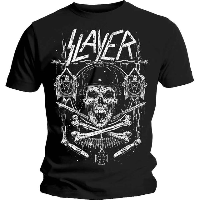 SLAYER - Skull & Bones Revised [T-Shirt]