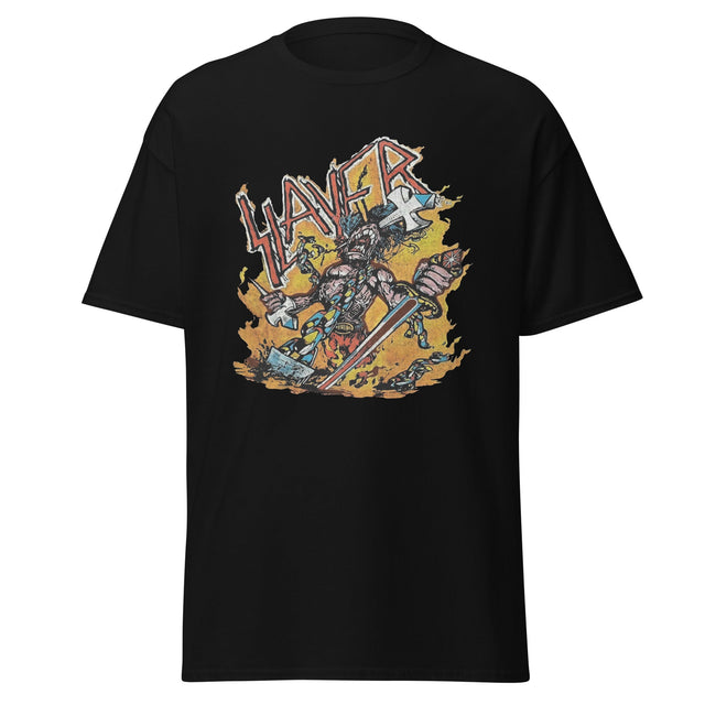 Slayer - Slain By The Sword Jumbo Print T-Shirt