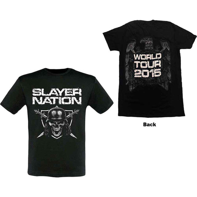 SLAYER - Slayer Nation 2015 Dates [T-Shirt]