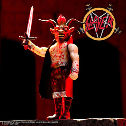 Super7 - Slayer - ReAction Figures - Minotaur (Reign In Blood) (Exclusive) (AE Exclusive, Collectible, Figure, Action Figure) [Action Figure]