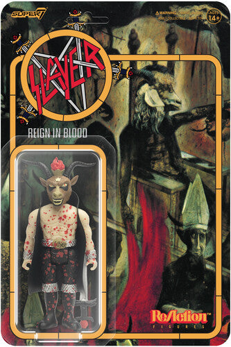 Super7 - Slayer - ReAction Figures - Minotaur (Reign In Blood) (Exclusive) (AE Exclusive, Collectible, Figure, Action Figure) [Action Figure]